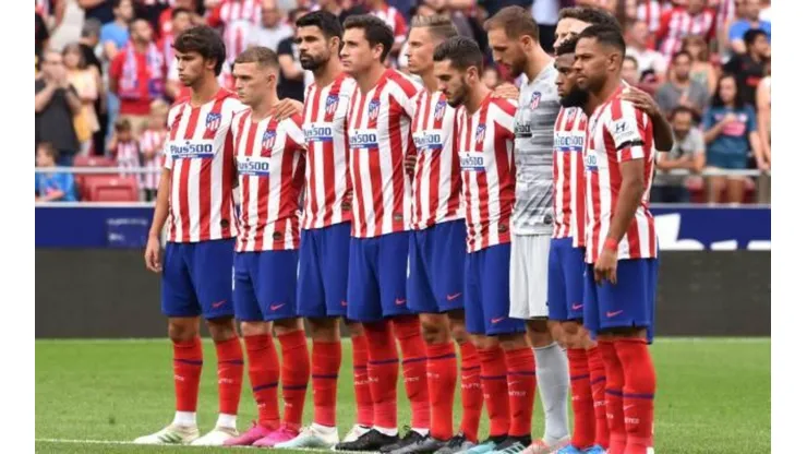 Formación confirmada del Atlético Madrid para el juego por la Champions League