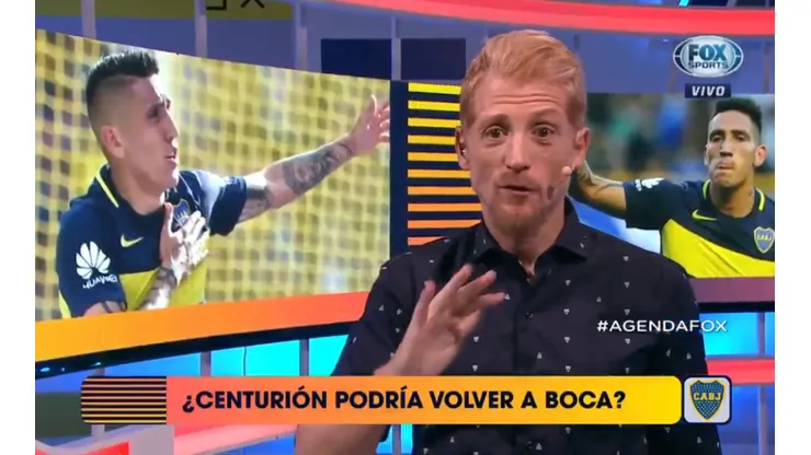 Liberman advierte a Boca: "Centurión es una bomba de tiempo"