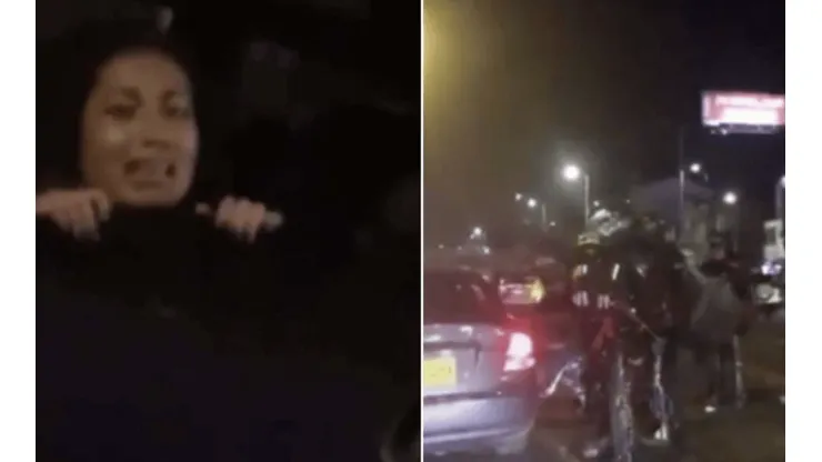 Viral aterrador: Esmad subió a estudiantes a la fuerza en carros particulares