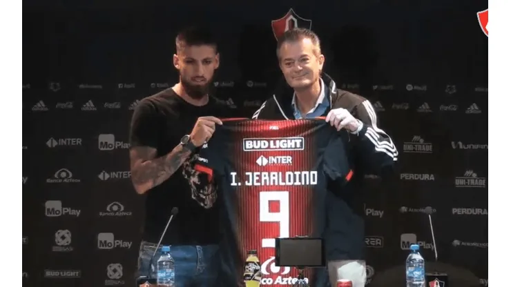 Ignacio Jeraldino en Atlas