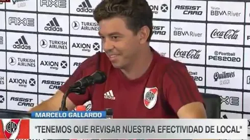 Gallardo: "No soy un tipo que se expresa para la tribuna"