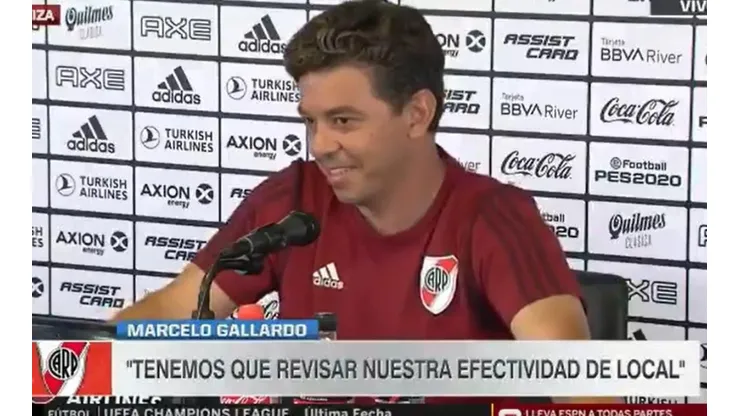 Gallardo: "No soy un tipo que se expresa para la tribuna"