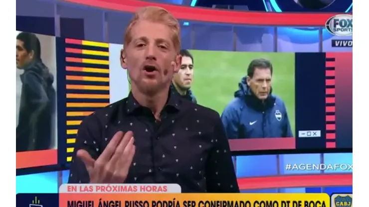 Para Martín Liberman, Russo no hace jugar como le gusta a Riquelme