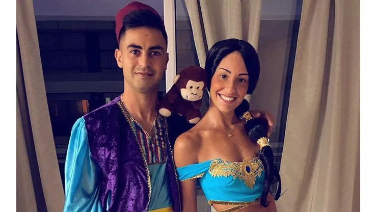 Foto del Pity Martínez y su pareja.