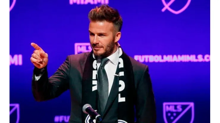 David Beckham, dueño de Inter Miami.