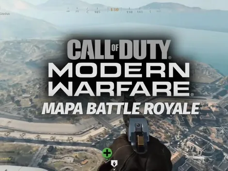 Un bug del Call of Duty: Modern Warfare revela el mapa del Battle Royale