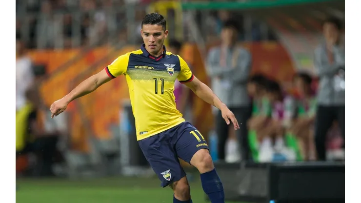 Alexander Alvarado durante la Copa del Mundo Sub-20.