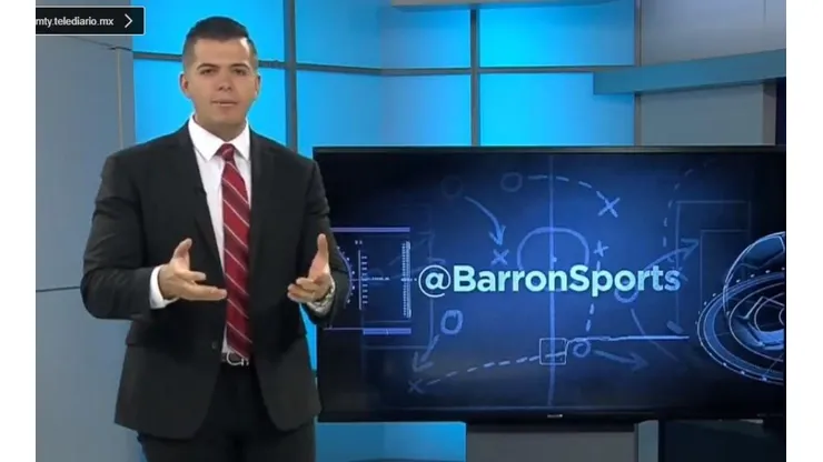 Barrón y su estilo siempre polémico.