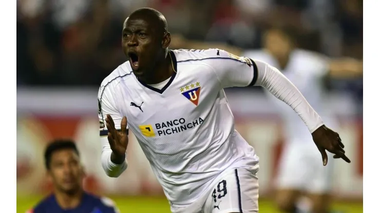 Cristian Martínez Borja en Liga de Quito.