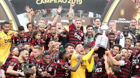 Flamengo, reciente campeón de la Copa Libertadores.