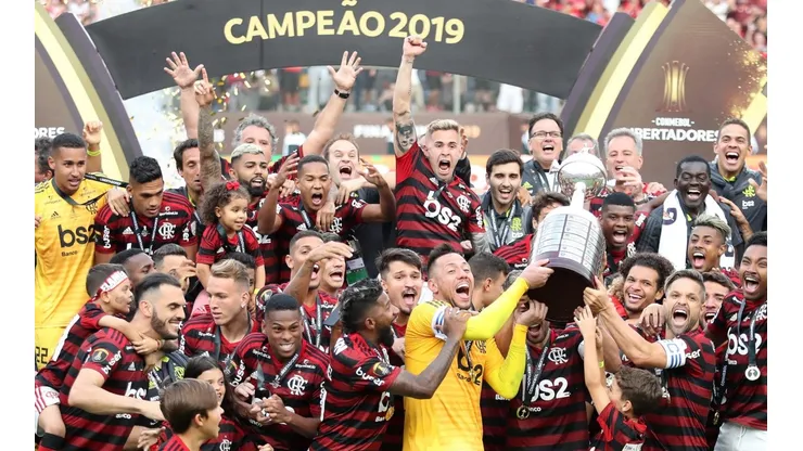 Flamengo, reciente campeón de la Copa Libertadores.