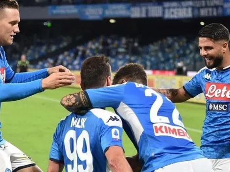 Once titular confirmado de Napoli para el partido por la Champions League