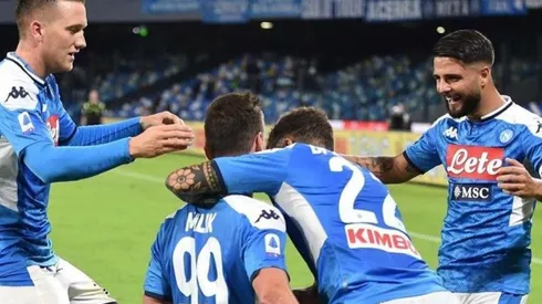 Once titular confirmado de Napoli para el partido por la Champions League