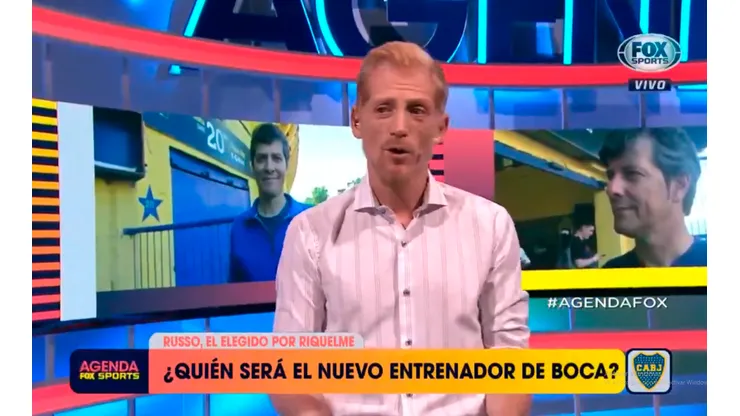Liberman: "No hay obstáculos para que Russo sea el técnico de Boca"