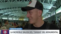 Lo amamos: Gaich contó cómo fue su llamativa salida del Monumental