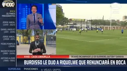 FOX Sports: Burdisso le comunicó a Riquelme que renuncia