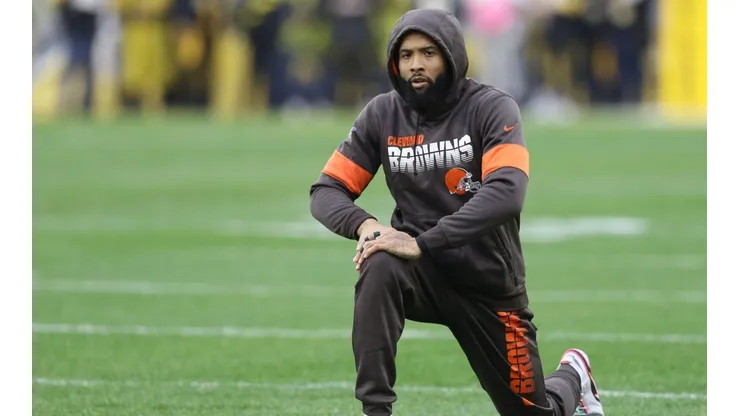 ¿Se va? Freddie Kitchens lanzó una frase demoledora sobre Odell Beckham Jr.