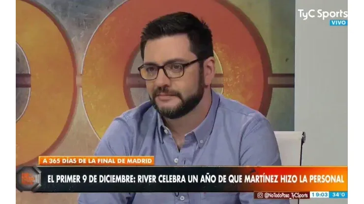 La cara de Lucas Beltramo lo dice todo.
