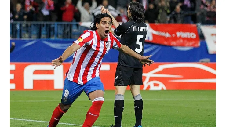 La Liga recordó el día que Falcao hizo cinco goles en un mismo partido