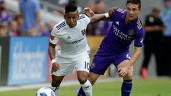 Joao Plata jugando para Real Salt Lake.