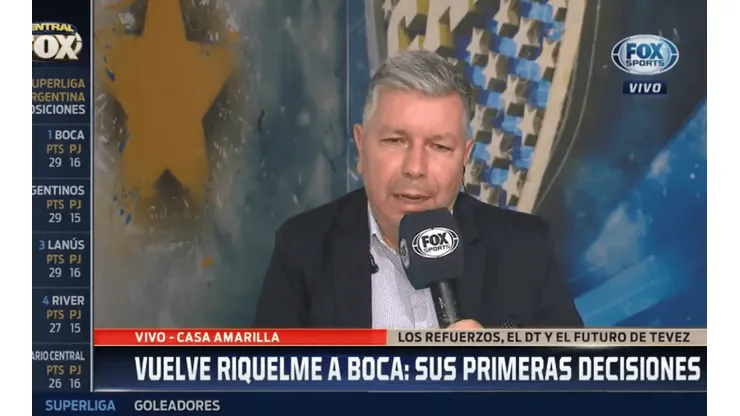 En Fox Sports descartaron a uno de los candidatos para dirigir a Boca