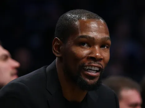 ¿Quién te conoce? suplente de los Nets ignoró a Kevin Durant y lo dejó colgado