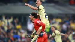 Ochoa y Aguilar celebrando la clasificación.