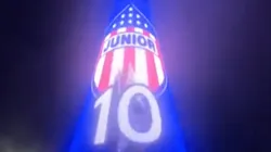 En Barranquilla habían armado árbol de navidad con la décima del Junior