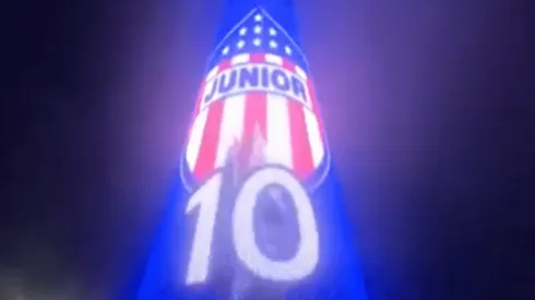 En Barranquilla habían armado árbol de navidad con la décima del Junior