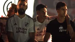 La historia del Pity Martinez tras estar presente en los festejos de River en el Monumental