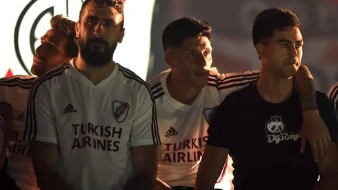 La historia del Pity Martinez tras estar presente en los festejos de River en el Monumental