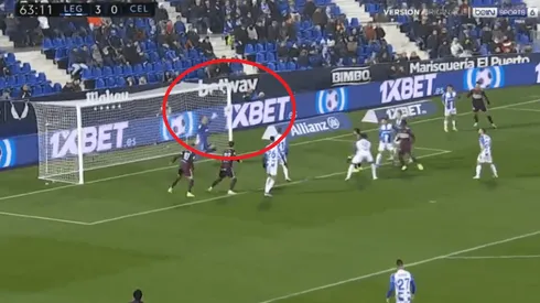 Néstor Araujo metió un cabezazo tremendo e imposible para el arquero de Leganés.