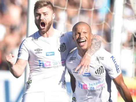 El Santos de Sampaoli goleó 4 a 0 al Flamengo con doblete de Carlos Sánchez