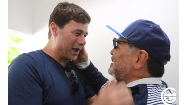 Pochettino fue al Bosque para ver al Gimnasia de Maradona