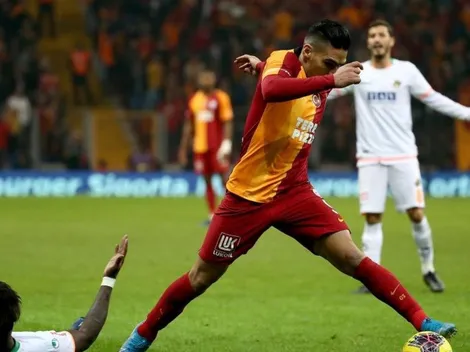 Falcao celebró su regreso a las canchas con el Galatasaray