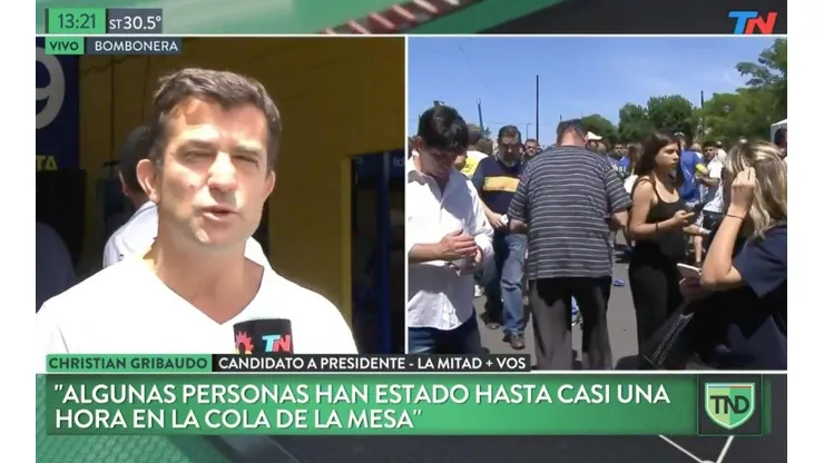 Gribaudo respondió tibiecito a las últimas acusaciones de Riquelme