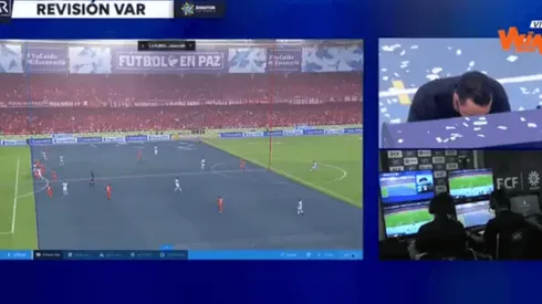 El debut oficial del VAR en el fútbol profesional colombiano.