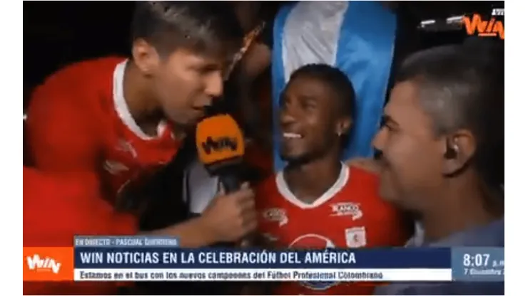 Video: Carrascal tomó el papel de periodista y entrevistó a sus compañeros