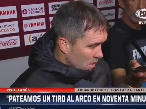 Coudet, durísimo: “Fue una falta de respeto hacia el hincha”