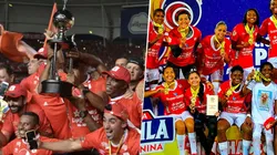 América de Cali y sus equipos masculino y femenino, campeones en Colombia.