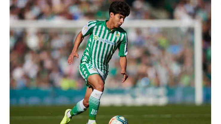 Diego Lainez en Betis