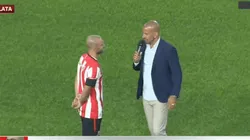 Que se haga cargo: la frase de Verón a Mascherano en plena presentación