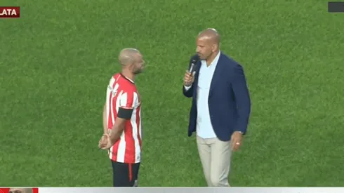 Que se haga cargo: la frase de Verón a Mascherano en plena presentación