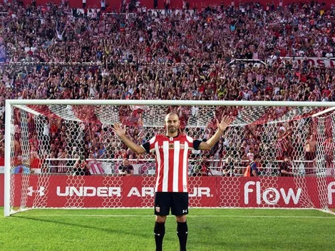 Mascherano fue recibido como un héroe en Estudiantes de La Plata