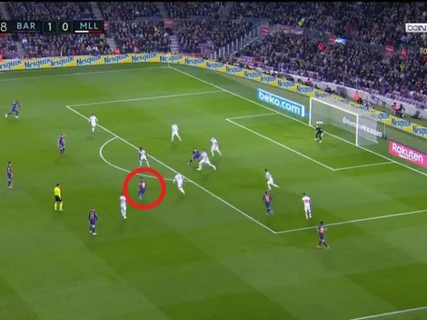 El Balón de Oro no para: Messi le pegó desde afuera y la clavó en el ángulo