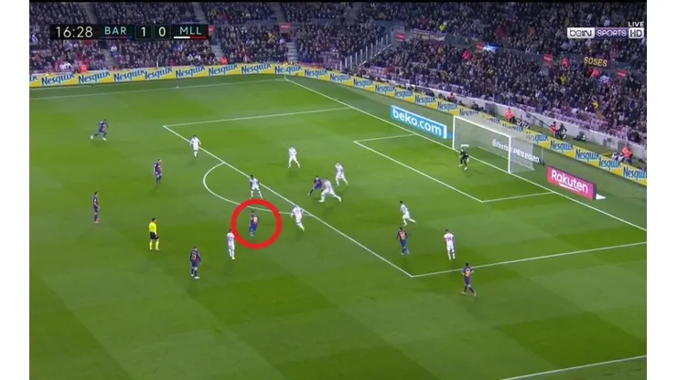 La estupenda definición de Lionel Messi.