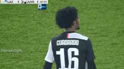 Lo expulsó el VAR: Cuadrado dejó con 10 a la Juventus