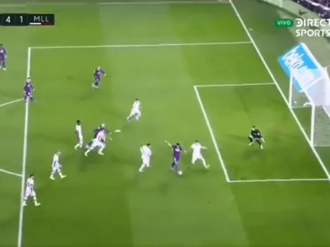 ¡Cierren todo! ¡Luis Suárez metió un golazo de taco de espalda!