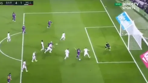 ¡Cierren todo! ¡Luis Suárez metió un golazo de taco de espalda!