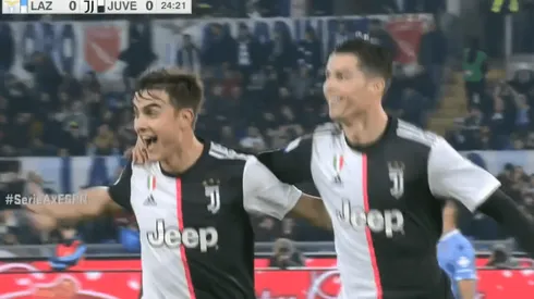 Bentancur le metió un centro perfecto y Cristiano Ronaldo marcó para Juventus